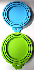 2 Pack Pet Food Can Covers Universal Can Lids Safe/Silicone Dogs Cats and more