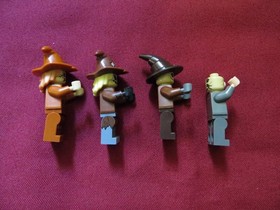 LEGO Batman Minifigures Lot.SCARECROWS FROM SETS 10937,70913,76054,76239.
