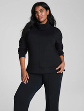 NEW SALE SPANX AirEssentials® Turtleneck Tunic, Very Black