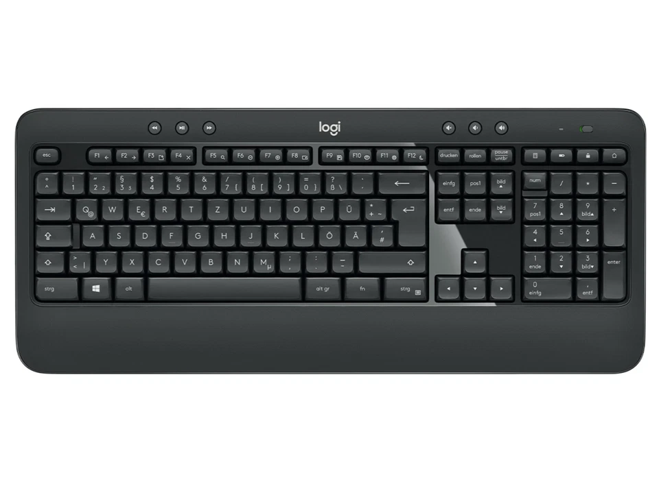 Logitech K545 Kabellose Tastatur - Schlank, leise, für Logitech MK545, MK540 -NS - Bild 1 von 4
