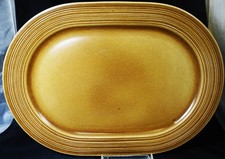ATLANTIC BROWN by Celtic by Thomas Oval Platter 16.25