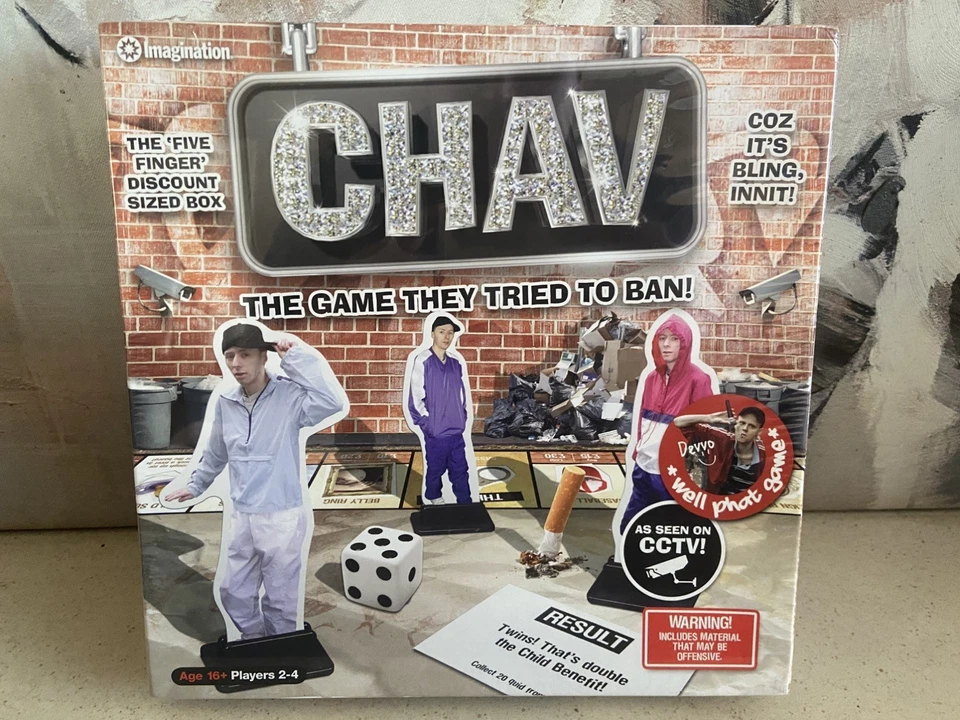 Imagination 2009 - Chav The Game Board Game 2-4 Players Ages 16+ New & Sealed - Image 3 of 4