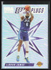 LeBron James 2022-23 Panini NBA Hoops Spark Plugs #2 Los Angeles Lakers