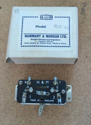 Hammant & Morgan SM3 Weichenmotor neuwertig verpackt 