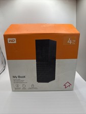 WD My Book 4TB Desktop External HDD  Western Digital WDBBGB0040HBK