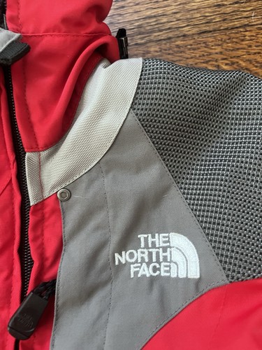 Giacca tecnica vintage The North Face donna Steep rossa nera taglia media M - Foto 4 di 7