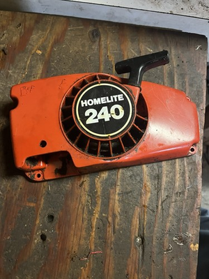 #ad #ad OEM Homelite 240 Chainsaw Recoil Pull Start Assembly Free Shipping $25.95
