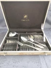 Ercuis Trianon Cutlery Set 37 Pieces Silver Plated Excellent Condition