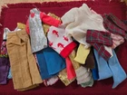 VINTAGE BARBIE OUTFIT "LOT OF CLONE CLOTHING" FOR BARBIE AND LIKE DOLLS SOME TLC