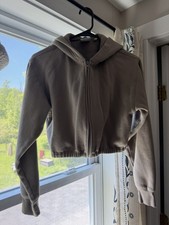 aritzia tna sweatfleece hoodie size small