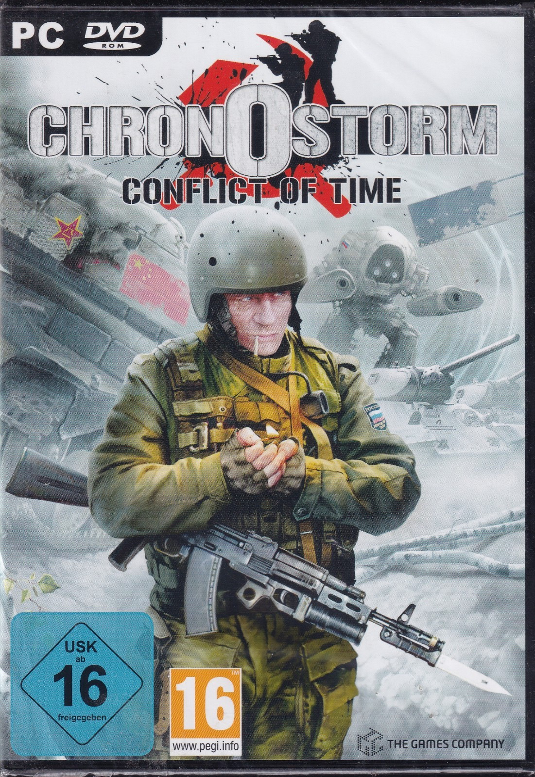 Chronostorm Conflict of Time PC DVD-ROM Echtzeit-Strategie Kriegsspiel NEU #T495