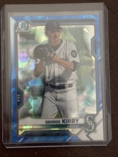 2021 Bowman Sapphire Edition - Chrome Prospects George Kirby #BCP-117 (RC)