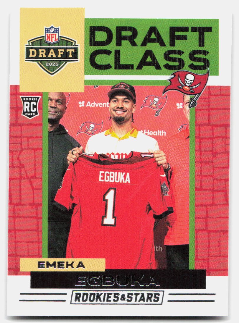 2025 Panini Rookies & Stars #18 Emeka Egbuka Draft Class