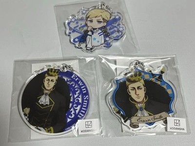 Marukuji Attack on Titan Space, Chess Style Erwin Acrylic Keychain Holder 3