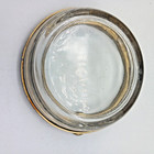 Vintage Floral Enamel, Metal & Glass Ashtray The Bucklers 5th Avenue Brand — photo 10