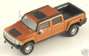 SPARK S0867 - HUMMER H3T 2008 DESERT orange METAL - 1 43 SPARK S0867 - HUMMER H3T 2008 DESERT orange METAL - 1 43