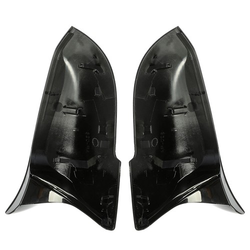 2x Tapa de cubierta de espejo lateral negro brillante para BMW SERIE 3/4 F20 F21 F30 F32 F36 M3 - Imagen 9 de 24