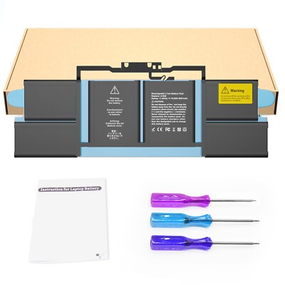 A1820 Battery For Apple MacBook Pro 15 inch A1707 Touch Bar Late 2016 Mid 2017