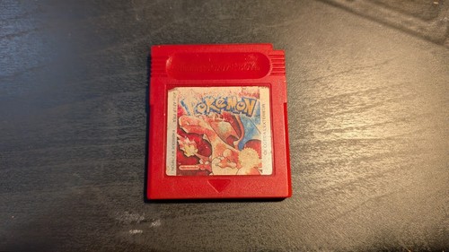 JEU POKEMON VERSION Rouge sur Game boy Color VF pile neuve EUR 35,95 - FR