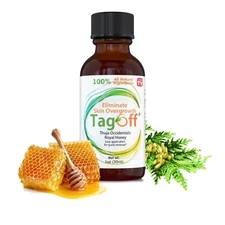 Tag Off Fast-Acting Eliminate Skin Tags  1 OZ bottle
