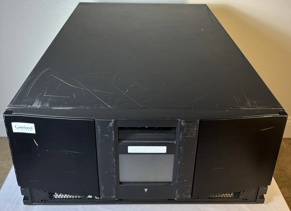 Biblioteca de almacenamiento de cinta Overland NEO2000 30 ranuras 103638-002 2x LTO-3 BRSLA-0401-DC Foto 3 de 4
