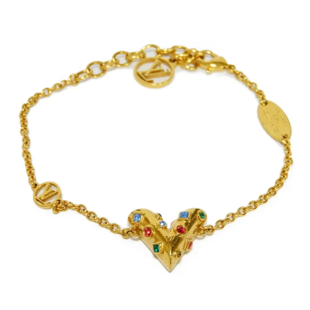 LOUIS VUITTON Bracelet Brasselle Essential V Planet Strass