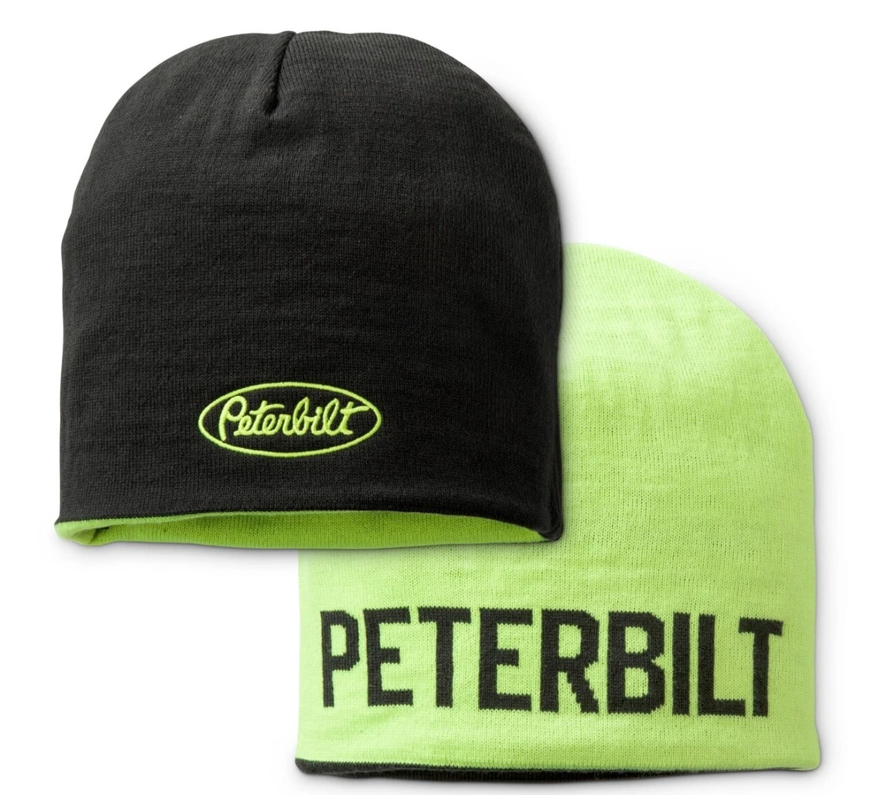 Peterbilt Beanie Stocking Cap Hat Truck Toboggan Ski Reversible Safety Beanie
Opens in a new window
