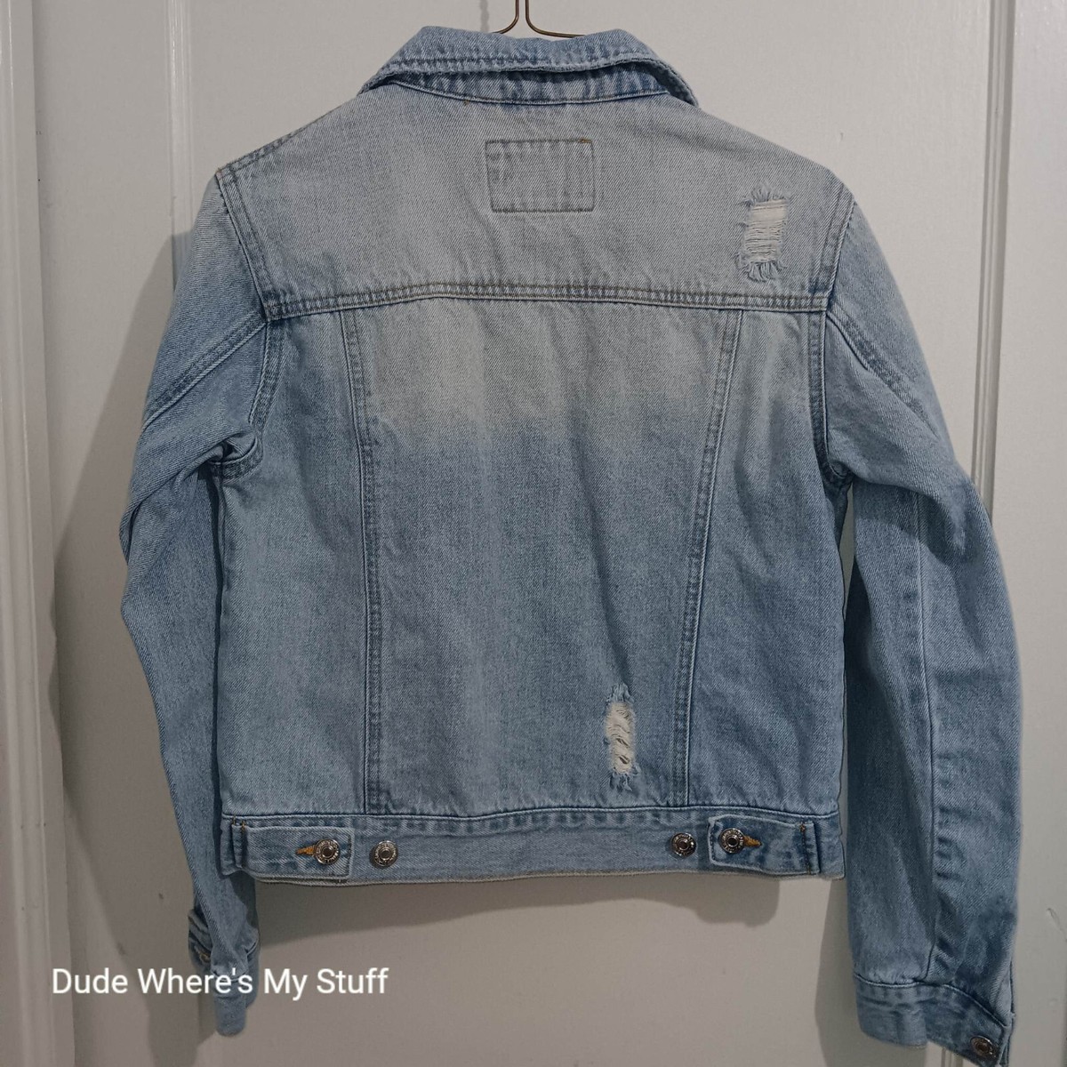 FOREVER 21 - LOS ANGELES - CROPPED JEAN JACKET - WOMEN'S