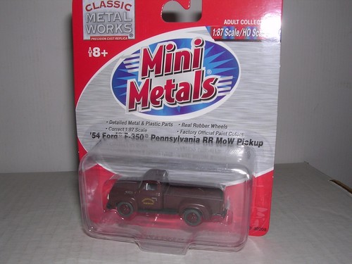 C.M.W. Mini camioneta pick-up Ford F-350 1954 #30208 Pennsylvania R.R."1:87 | Zustand: New