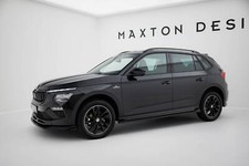 Seitenschweller Ansatz für Skoda Kamiq Monte Carlo Mk1 Facelift schwarz Hochglan