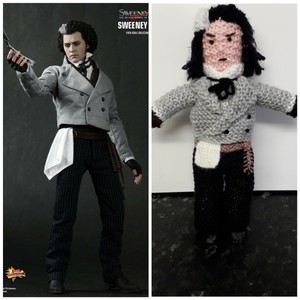 knitted character dolls