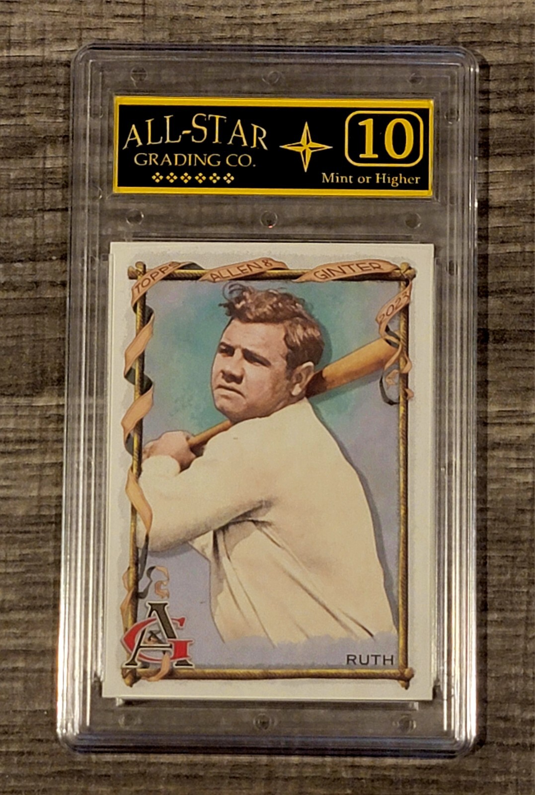 Babe Ruth Graded ASG Mint 10 2023 Topps A&G Allen & Ginter #85 | eBay