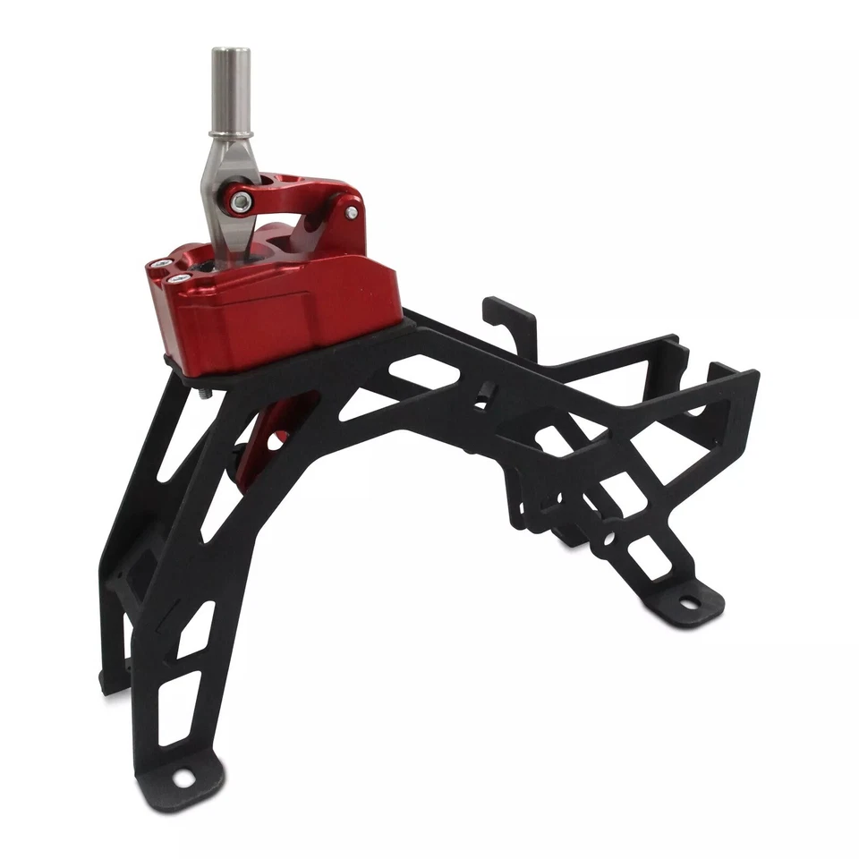 Adjustable Short Shifter Assembly Dust Red for 16-21 Honda Civic Si FK8 6MT - Image 3 of 4