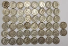 Roll of 50 Silver Roosevelt Dimes $5 Face Value 90% Silver Coins Mixed Dates
