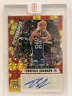 TERRENCE SHANNON JR 2024-25 MOSAIC PICTOGRAPHS ROOKIE RED YELLOW RC AUTO Q4244