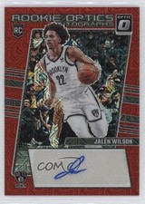 2023-24 Panini Donruss Optic Rookie Optics Choice Prizm Jalen Wilson Auto pe8