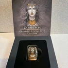 2024 Germania Mint Goddesses Gullweig 2 oz Fine Silver 999.9 Cast Bar