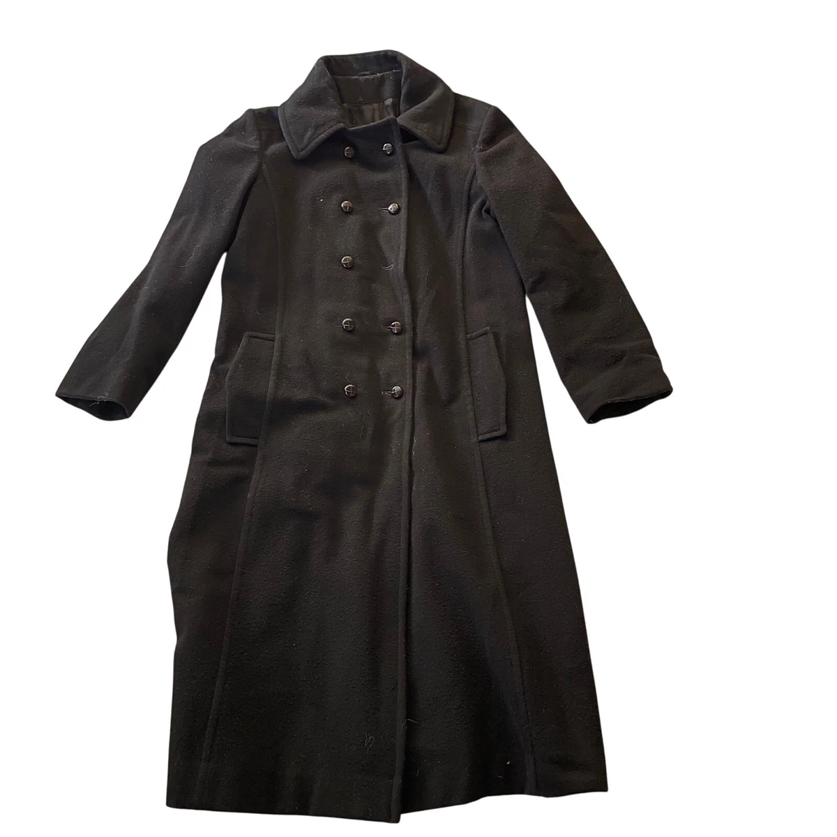 Black 100% Wool Vintage Coats, Jackets & Vests for Women for sale