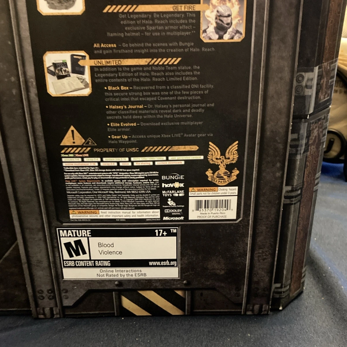 halo reach legendary edition products for sale | eBay