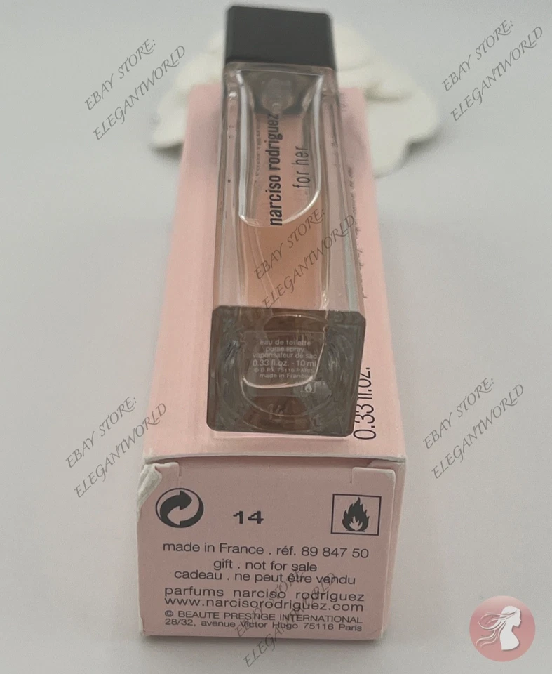 CARTERA SPRAY NARCISO RODRIGUEZ For HER Eau De Toilette 10 ml/0,33 fl. oz. miniatura Foto 2 de 3