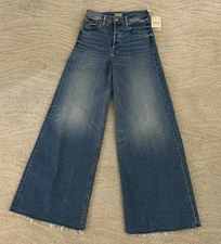 MOTHER woman's The tomcat swisher sneak fray denim jeans, SZ 27, BNWT*