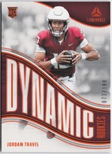 2024 Panini Luminance #DR-JTS Jordan Travis Dynamic Rookies Orange #/100 RC