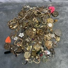 Mixed Lot Of Costume Jewelry And Vintage Gold Tone