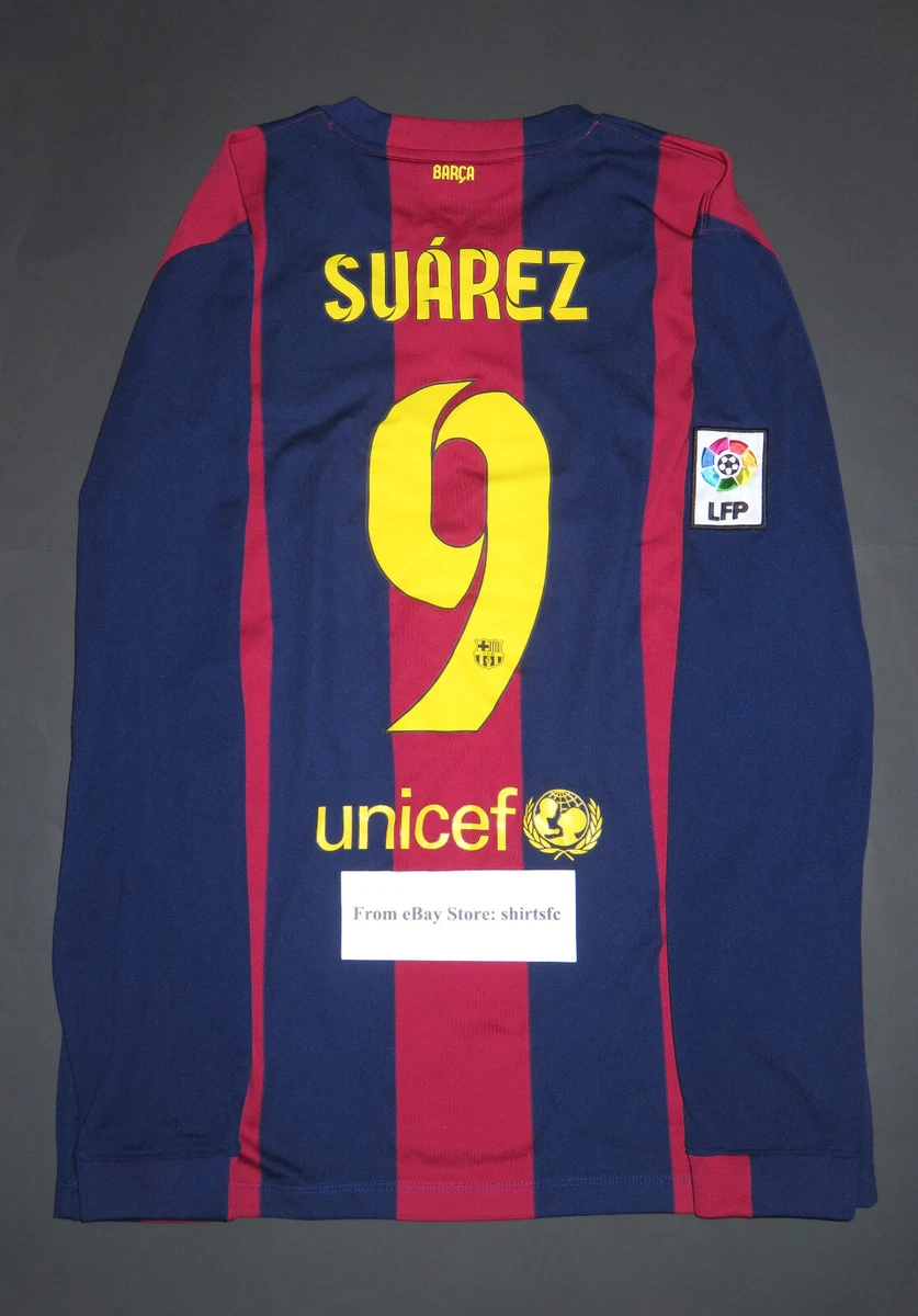 FC Barcelone: Suarez, troisième plus gros vendeurs de maillots