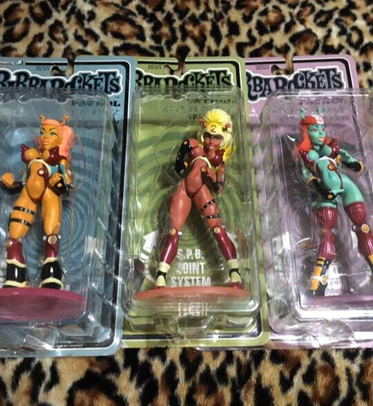 Rockin' Jelly Bean BARBA ROCKETS SAPPHIRE,GARNET TOPAZ Figure