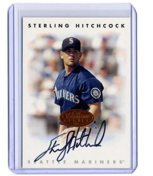 Sterling Hitchcock trading card