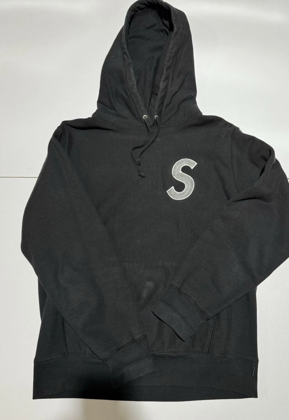 Sweat à capuche logo Supreme S (FW18) taille M