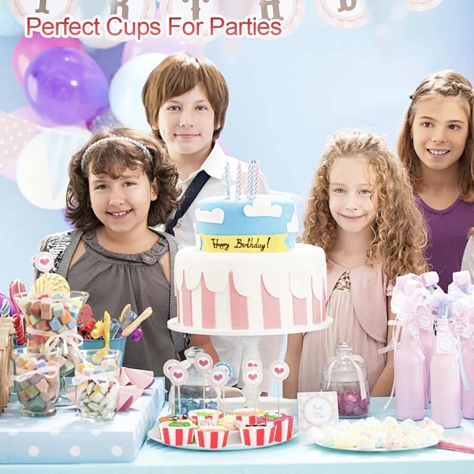 Muffinform Papier Muffinförmchen Cupcake Förmchen - 50 Stück Mini Muffins Pap... - Bild 4 von 4