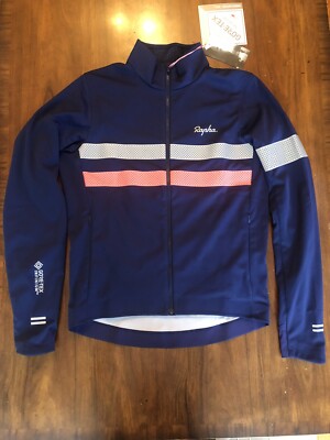 Rapha Brevet Gore-Tex Infinium Langarm Trikot Navy Gr. L