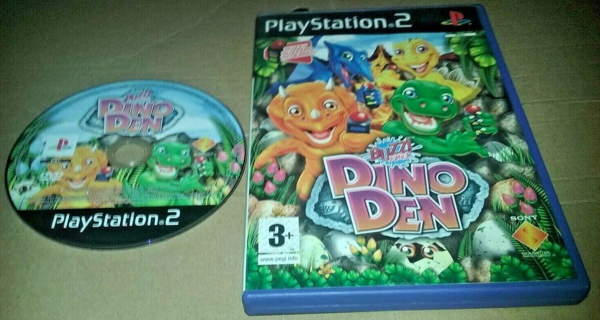 PS2 Buzz Junior Dino Den